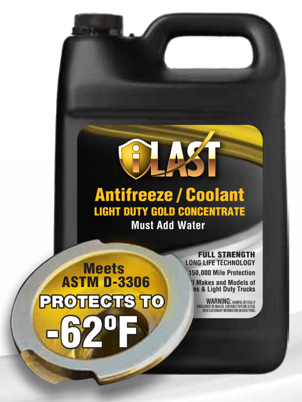ilast Premium Light Duty Gold Concentrate Antifreeze